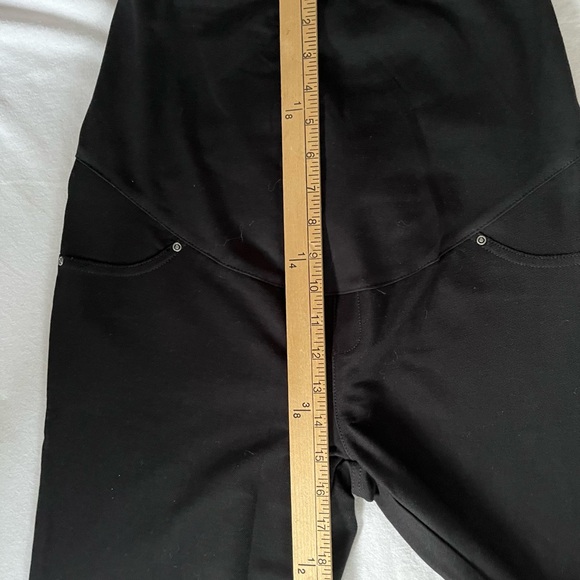 NEW Time and Tru cotton stretch, black maternity pants/ONLY SM & MED left - Picture 5 of 5